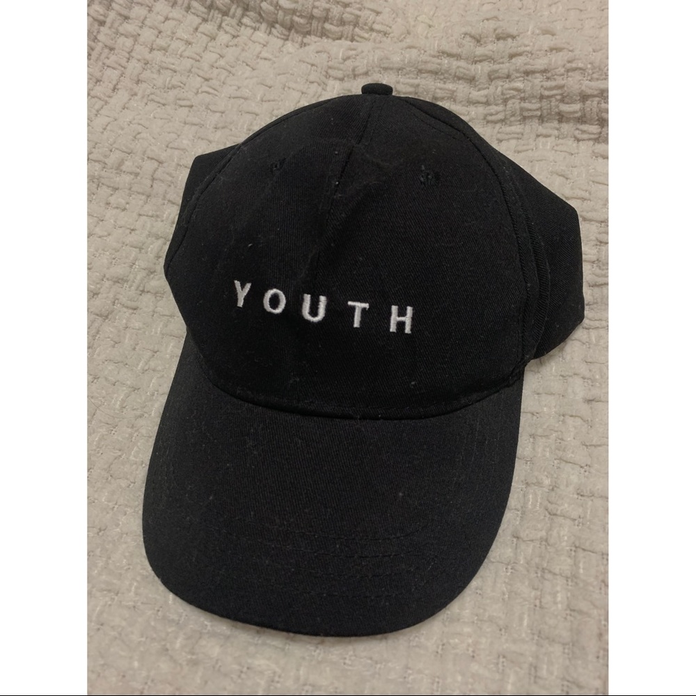 Youth Black Cap
